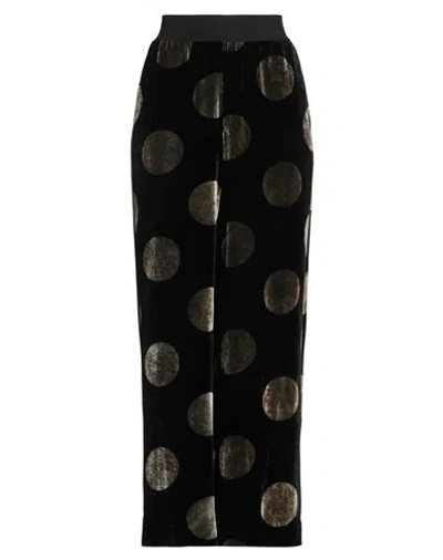 Uma Wang Woman Pants Black Size S Viscose, Silk In Black