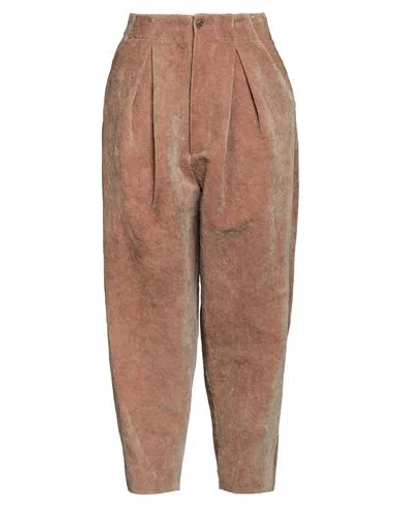 Uma Wang Woman Pants Blush Size M Cotton, Linen In Brown