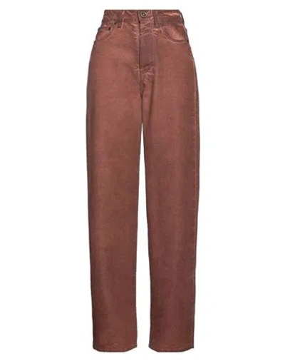 Uma Wang Woman Pants Brick Size L Cotton In Red