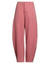 Uma Wang Woman Pants Brick Size L Virgin Wool In Red