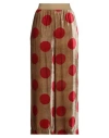 Uma Wang Woman Pants Camel Size L Viscose, Silk In Multi
