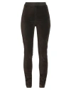 Uma Wang Woman Pants Dark Green Size L Cotton, Modal, Elastane In Brown