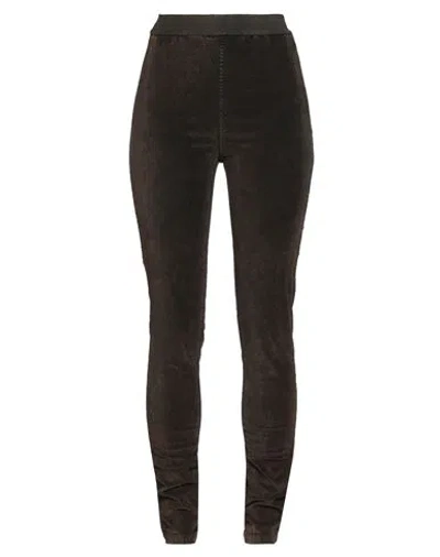 Uma Wang Woman Pants Dark Green Size L Cotton, Modal, Elastane In Brown