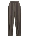Uma Wang Woman Pants Khaki Size S Virgin Wool, Polyamide, Elastane In Sand
