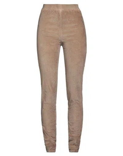 Uma Wang Woman Pants Light Brown Size S Cotton, Modal, Elastane