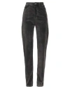 Uma Wang Woman Pants Charcoal Size Xl Cotton, Modal, Elastane In Grey
