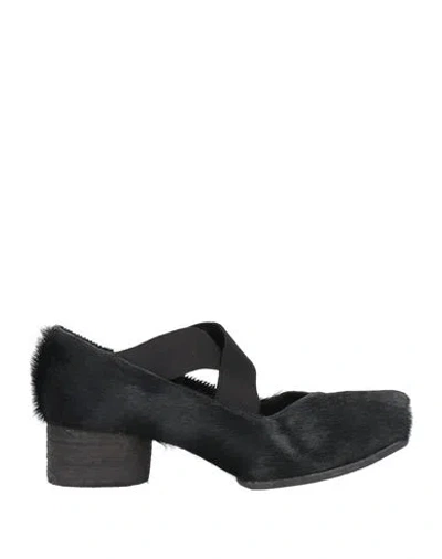 Uma Wang Woman Pumps Black Size 10 Leather