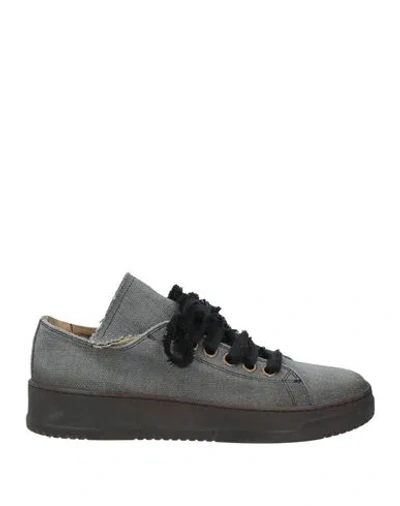 Uma Wang Woman Sneakers Grey Size 7 Textile Fibers In Gray