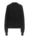 Uma Wang Black Textured Knit Top In Black