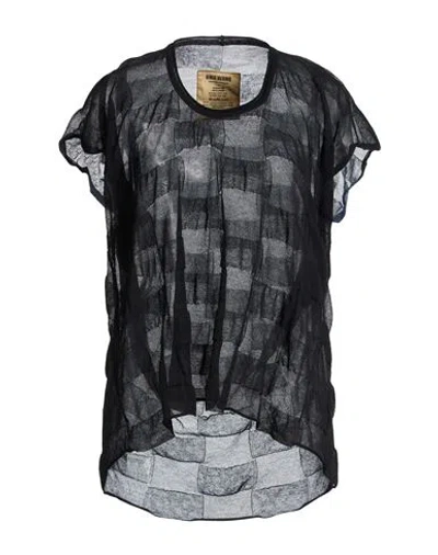 Uma Wang Woman Sweater Black Size M Cotton, Nylon