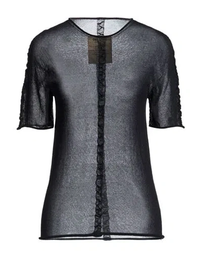 Uma Wang Woman Sweater Black Size M Cotton, Nylon