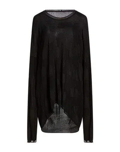 Uma Wang Woman Sweater Black Size M Cotton, Silk