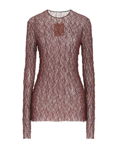Uma Wang Woman Sweater Brown Size M Polyamide, Elastane