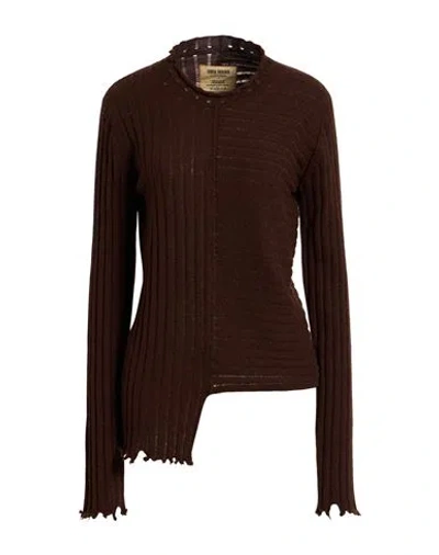 Uma Wang Woman Sweater Chocolate Brown Size M Cashmere