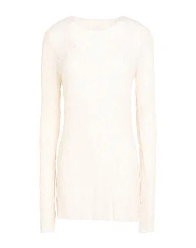 Uma Wang Woman Sweater Ivory Size L Polyamide, Elastane In White