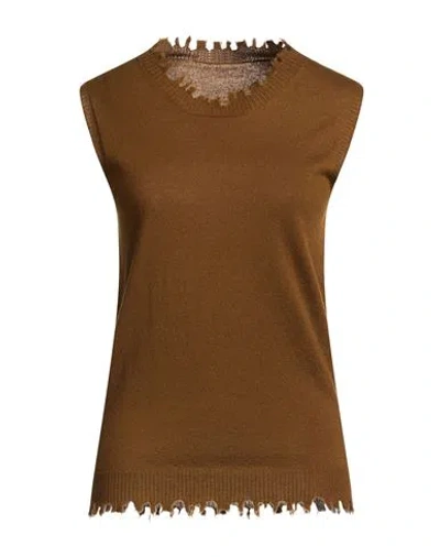 Uma Wang Woman Sweater Khaki Size L Cashmere In Brown