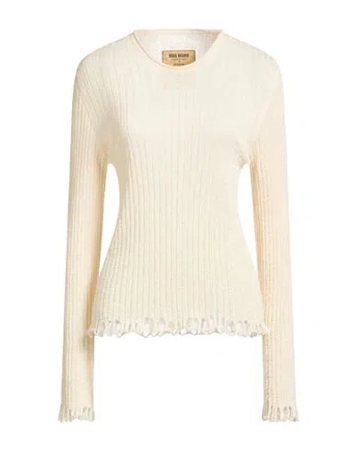 Uma Wang Woman Sweater Off White Size L Cotton, Silk