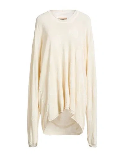 Uma Wang Woman Sweater Off White Size M Cotton, Silk