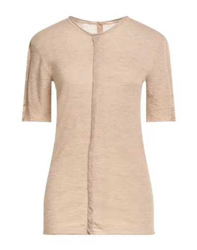 Uma Wang Woman Sweater Sand Size L Cashmere In Neutral