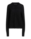 Uma Wang Woman Sweater Steel Grey Size M Alpaca Wool, Polyamide, Wool In Black