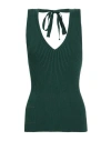 Uma Wang Woman Top Green Size M Polyester, Cotton