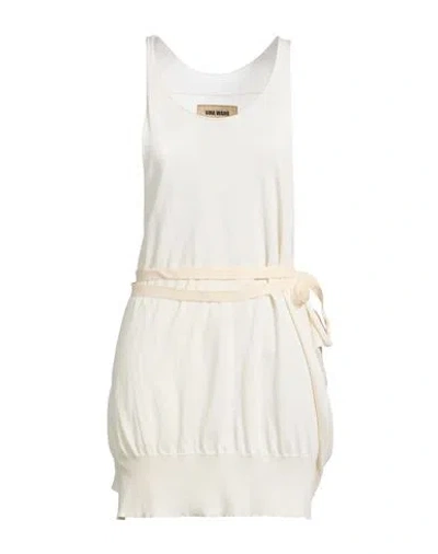 Uma Wang Woman Top Off White Size M Cotton