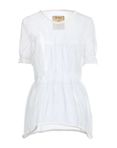 Uma Wang Woman Top Transparent Size M Polyamide In White