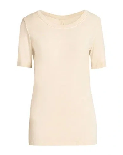 Uma Wang Woman T-shirt Beige Size L Viscose, Elastane In Neutral