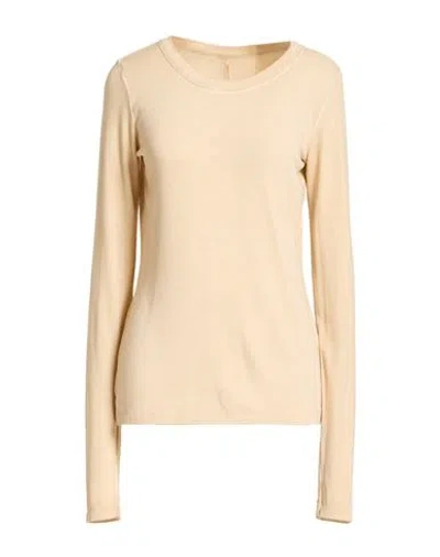 Uma Wang Woman T-shirt Beige Size S Viscose, Elastane In Neutral