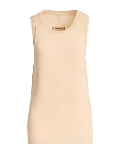 Uma Wang Woman T-shirt Sand Size L Viscose, Elastane In Beige