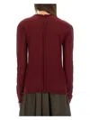 Uma Wang Women's 100% Cashmere Made In Red