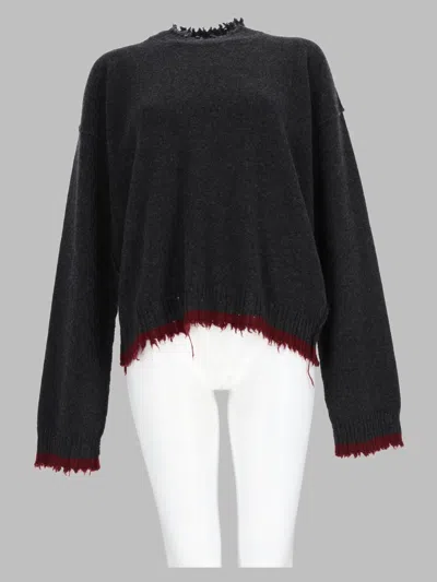 Uma Wang Women's 100% Cashmere Top In Charcoal