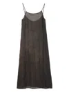 Uma Wang Women's Anya Dress In Brown