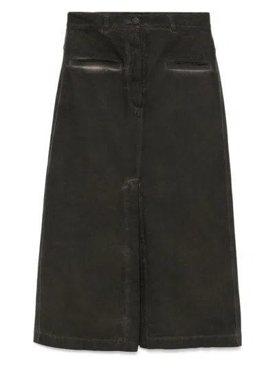 Uma Wang Women's Jane Skirts In Brown