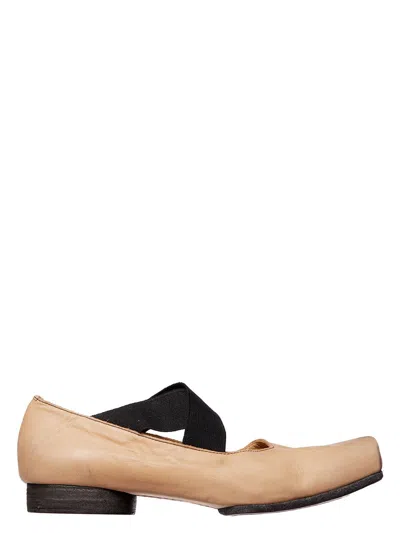 UMA WANG WOMEN'S LEATHER BALLERINA