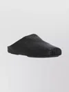 Uma Wang Square Toe Slip-on Slippers In Black