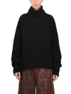 Uma Wang Maglia Collo Alto In Cashmere