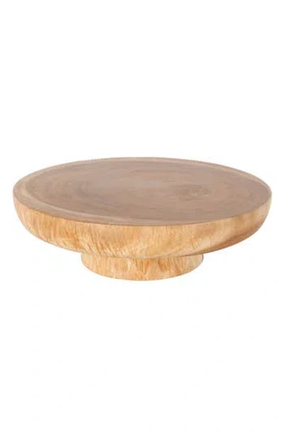 Uma Wooden Decorative Bowl In Brown