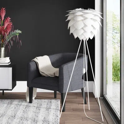 Umage 57" Tripod Floor Lamp In White,white