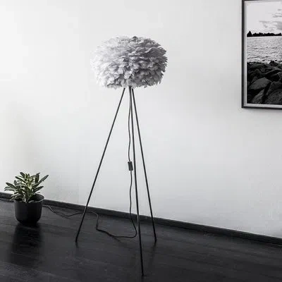 Umage Eos 59" Tripod Floor Lamp In Black,white