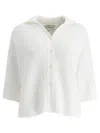 Umarmung Logo-embroidered Buttoned Shirt In White