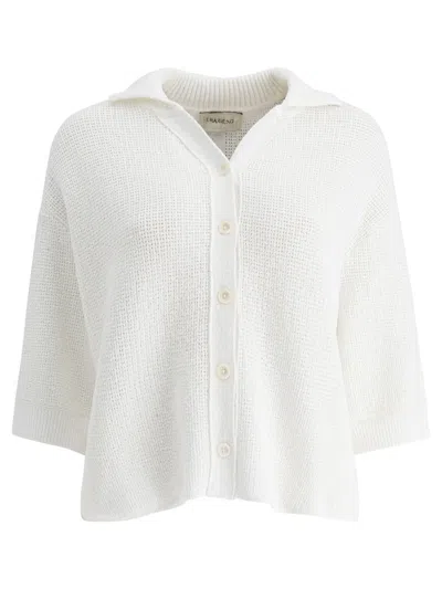 Umarmung Knitwear In White