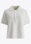 Umarmung Ribbed Polo T-shirt In Multi