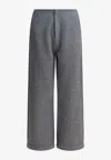 Umarmung Straight-leg Tailored Pants In Gray