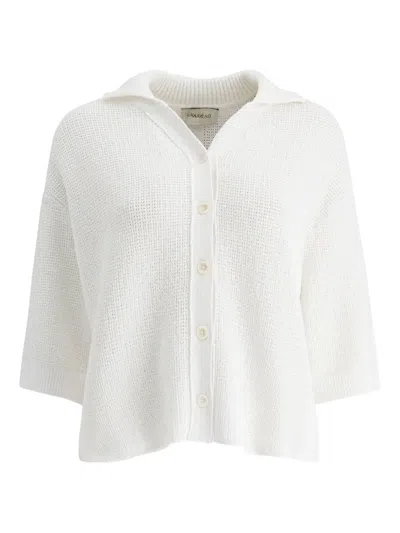 Umarmung Logo-embroidered Buttoned Shirt In White