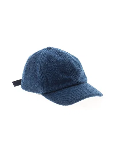 Pre-owned Umber & Ochre Baseball Cap In Blue