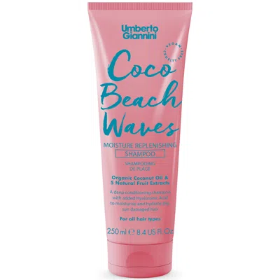 Umberto Giannini Coco Beach Waves Shampoo 250ml In White
