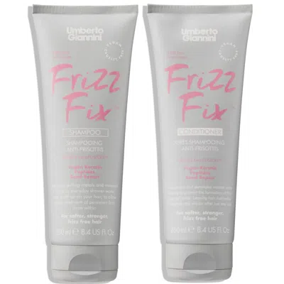 Umberto Giannini Frizz Fix Shampoo And Conditioner Duo In White