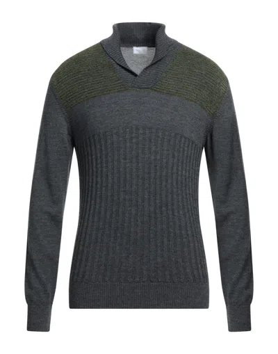 Umberto Vallati Sweaters In Grey
