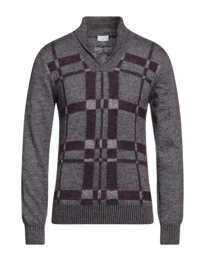 Umberto Vallati Sweaters In Purple